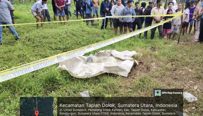 Mayat Pria Kabupaten Pelalawan Ditemukan di Pinggir Jalan Tapian Dolok, Diduga Korban Kecelakaan Lalu Lintas