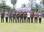 Wali Kota Pematangsiantar Wesly Silalahi  diwakili Sekretaris Daerah  Hadiri Sertijab Danyon 122/TS