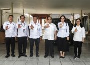 Wali Kota Pematangsiantar Wesly Silalahi  Menerima audiensi Kepala Badan Narkotika Nasional  Kota Pematangsiantar 