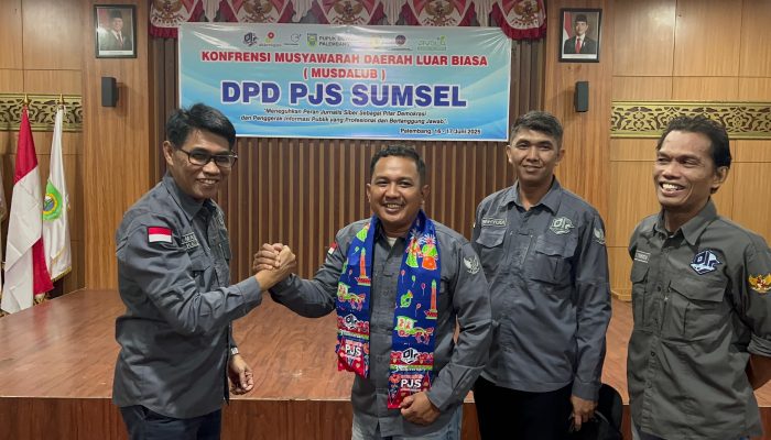 DPD PJS Sumsel Resmi Dipimpin Edi