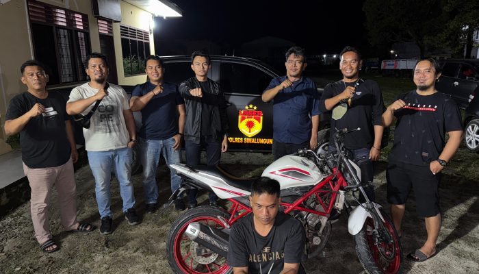 Tim Jatanras Polres Simalungun Ringkus Pelaku Curat di Rumah Kontrakan Guru