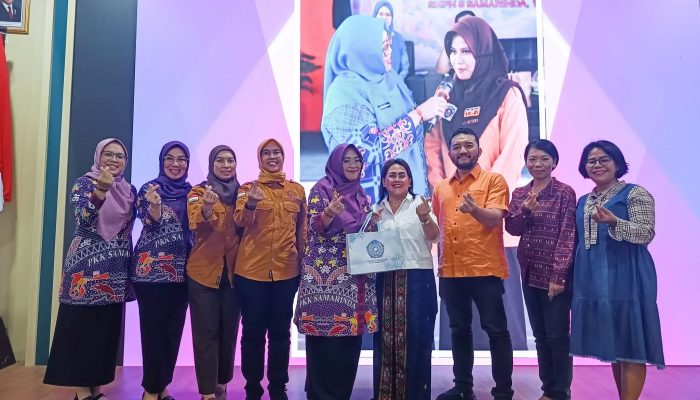 Ny Liswati Wesly Silalahi Berkunjung ke Kantor TP PKK Kota Samarinda 
