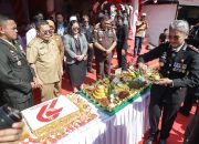 Wali Kota Pematangsiantar Wesly Silalahi  Syukuran Hari Ulang Tahun ke-79 Bhayangkara Tahun 2025