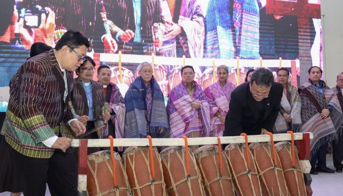 Wali Kota Pematangsiantar Wesly Silalahi Hadiri Pembukaan Sidang Sinode Bolon ke-46 GKPS