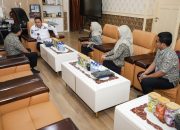 Wali Kota Pematangsiantar Wesly Silalahi  menerima audiensi Kepala BPJS Kesehatan