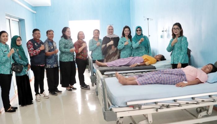 Ketua TP PKK Kabupaten Simalungun Beri Semangat Kepada Peserta Pelaksana MOW