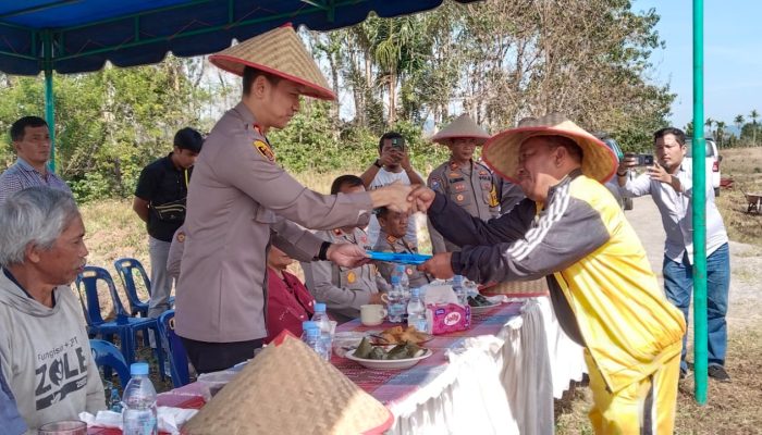 Kolaborasi Polres Dairi dan BUMDes Kalang Simbara: Garap Lahan Produktif Demi Ketahanan Pangan dan Generasi Sehat