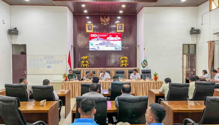 Pemko Pematangsiantar Gelar Rapat Persiapan HUT ke-80 RI, Polres Ingatkan Soal Larangan Bendera Non-Resmi