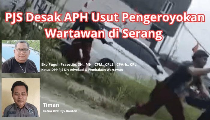 Wartawan Jadi Korban Kekerasan Saat Liputan Sidak KLHK di Serang, PJS Tuntut Penegakan Hukum