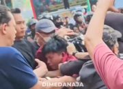Polisi Diduga Lakukan Tindakan Represif dalam Aksi Mahasiswa di DPRD Sumut