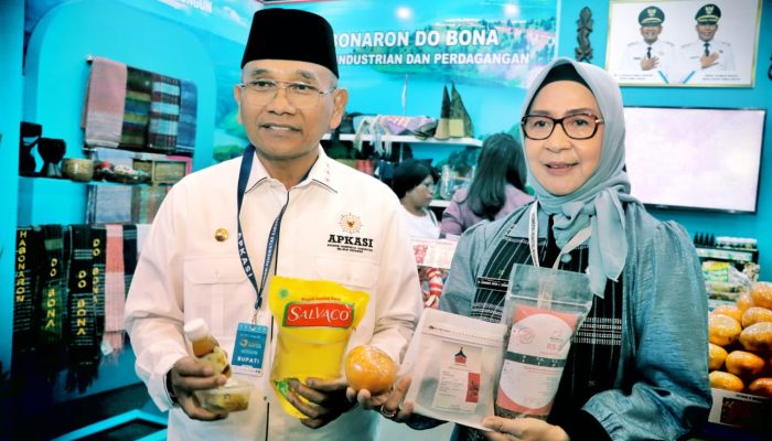 Produk Unggulan Pertanian dan UMKM Simalungun Tampil di Apkasi Otonomi Expo 2025