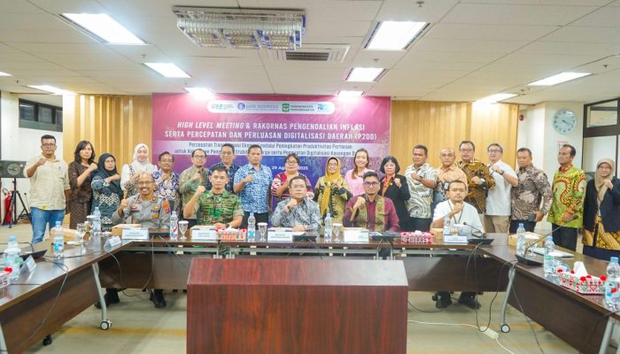 Wali Kota Pematangsiantar Pimpin HLM TPID–TP2DD: Fokus Kendalikan Inflasi Lewat Empat Strategi Utama