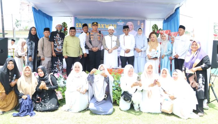 500 Jamaah Hadiri Safari Dakwah Maulid Nabi, Polsek Bosar Maligas Jaga Keamanan dan Kerukunan