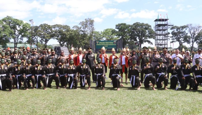 Pangdam I/BB Pimpin Penutupan Dikmaba TNI AD, Kapolres Simalungun Tekankan Soliditas TNI-Polri