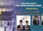Pelantikan Menteri dan Wamen Haji: PJS Dukung Transparansi dan Pelayanan Umat