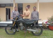 Pelaku Curanmor Dibekuk, Polsek Tanah Jawa Amankan Motor Korban