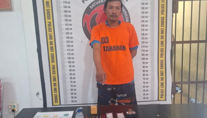 Nekat Dagang Narkoba di Simalungun, Pria Binjai Dibekuk Sat Narkoba Polres