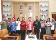 Wali Kota Wesly Silalahi Lepas Atlet Wushu Naga Sakti ke Kejuaraan Internasional 