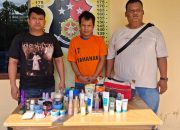 Polsek Perdagangan Bongkar Kasus Pencurian Kosmetik, Seorang Tersangka Masih Dikejar