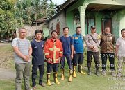 Tanggap Darurat! Polsek Bosar Maligas Sigap Atasi Kebakaran di Nagori Sordang Bolon