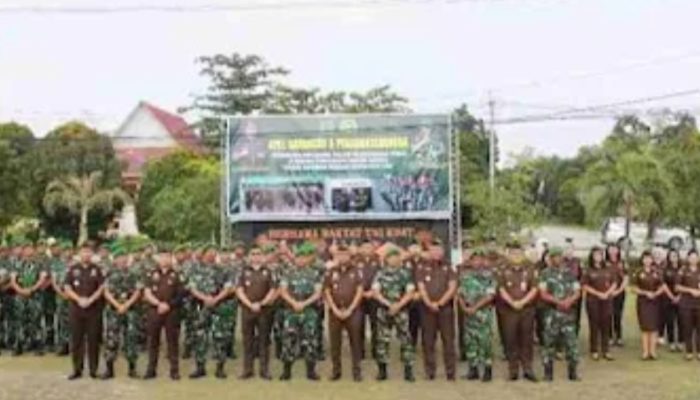 Sinergi TNI–Kejaksaan, Kejari Karimun dan Kodim 0317/TBK Tandatangani Perjanjian Kerja Sama