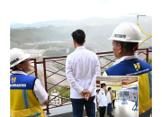 Dorong Pemerataan Pembangunan, Wapres Gibran Tinjau Proyek Strategis Bendungan Way Apu