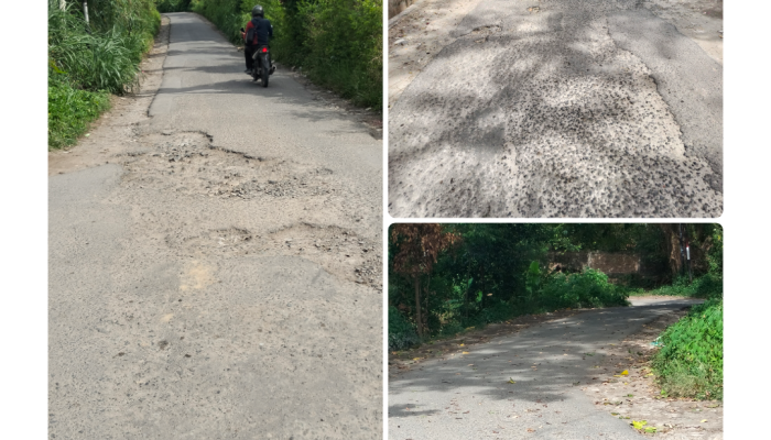 Akses Sekolah Sempit, Jalan Pendidikan Parapat Dikeluhkan Warga