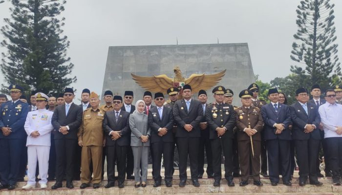 Kapolda Sumut Pimpin Upacara Hari Kesaktian Pancasila di Tugu Letda Sujono, Kapolres Simalungun Dampingi