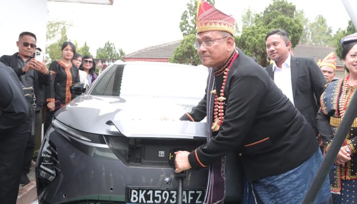 Dairi Miliki SPKLU Ultra Fast Charging Pertama, Diresmikan di Sitinjo