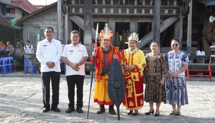 Hari Kedua Kunjungan Kerja di Kepulauan Nias, Kajati Sumut Gelar Bhakti Sosial di Nias Selatan