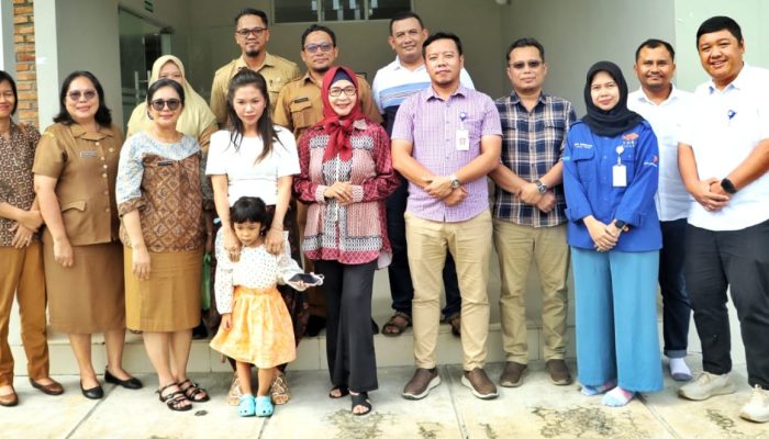 Ketua TP PKK Simalungun Tinjau PT Suri Tani Pemuka