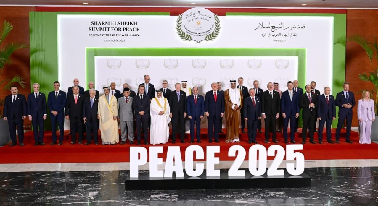 Presiden Republik Indonesia, Prabowo Subianto menghadiri Konferensi Tingkat Tinggi (KTT) Perdamaian Sharm El-Sheikh yang digelar di International Congress Centre, Sharm El-Sheikh, Republik Arab Mesir, pada Senin, 13 Oktober 2025. Foto: BPMI Setpres