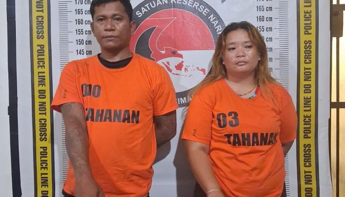 Tanpa Negosiasi! Sat Narkoba Polres Simalungun Tangkap Pasangan Kekasih Bandar Sabu