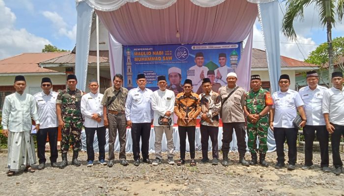 Kapolpos Ujung Padang Pimpin Pengamanan Maulid Nabi Berjalan Khidmat