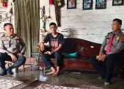 Peduli Anggota, Kasat PamObvit Jenguk Aiptu Roland Manik