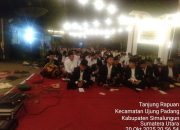 Polsek Bosar Maligas Dukung Pengajian Mujahadah Nihadlul Mustaghfirin