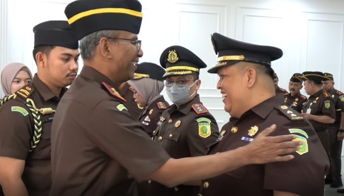 Mantan Plh Kasi Penkum Kejati Sumut Muhammad Husairi Dilantik Jadi Kabag TU Kejati Sumbar