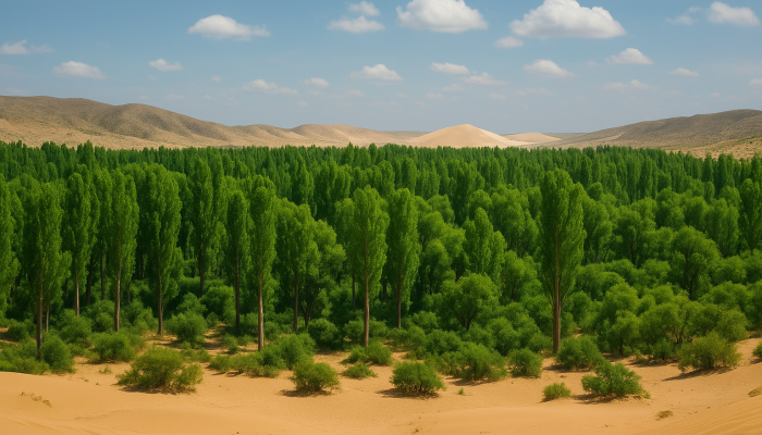 Gurun Jadi Hutan: China Ubah Pasir Jadi Oase