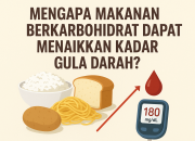 Mengapa Makanan Berkarbohidrat Dapat Menaikkan Kadar Gula Darah? Ini Penjelasan Ahlinya