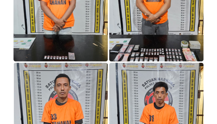 Sat Narkoba Simalungun Tankap Bandar Sabu , Dukung Asta Cita Presiden Prabowo