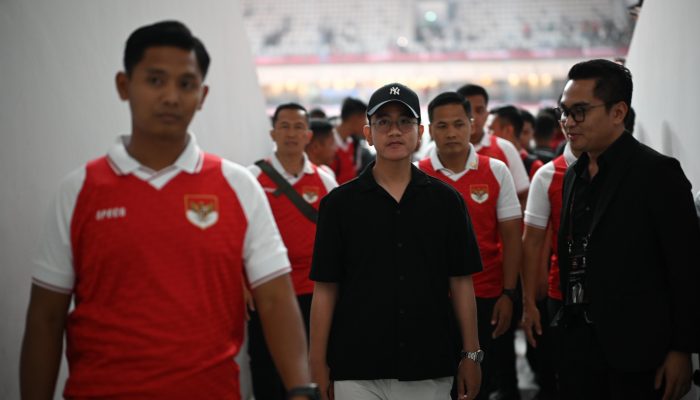 Gibran Saksikan Laga Futsal Indonesia vs Australia