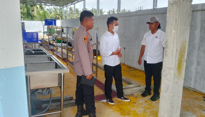 SPPG Asta Cita Resmi Beroperasi, Polsek Bangun Beri Dukungan