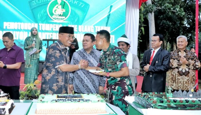 Bupati Simalungun Hadiri HUT Ke-61 Yonif 122/Tombak Sakti: Ajak Prajurit Tetap Solid, Kuat, dan Melayani Masyarakat
