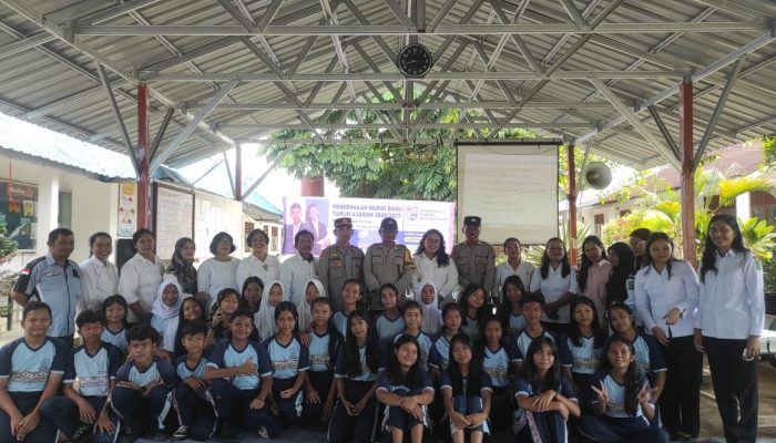 Polsek Tanah Jawa Sosialisasikan Penerimaan SMA Kemala Taruna Bhayangkara