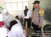 Polsek Bosar Maligas Dukung Kesehatan Anak Lewat BIAS