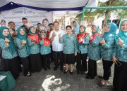 Wali Kota Wesly dan Ny Liswati Dampingi Tim PKK Sumut Evaluasi Lomba Lingkungan Bersih dan Sehat di Bah Sorma