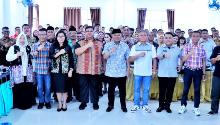 Bupati Simalungun Tekankan Sinergi Antar-OPD dalam Rakor Pemerintahan di Tapian Dolok