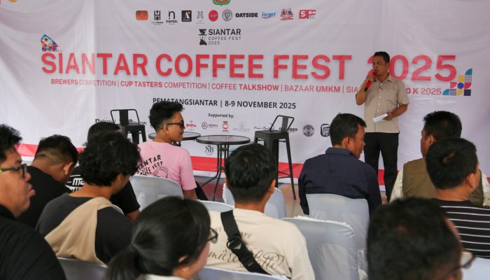 Wali Kota Buka Siantar Coffee Fest 2025