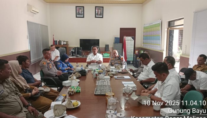 Polsek Bosar Maligas dan PTPN IV Gunung Bayu Kolaborasi Tanam Jagung