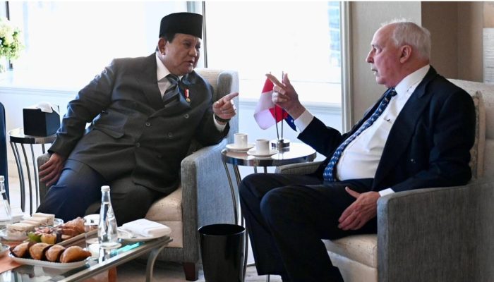 Presiden Prabowo Diskusi Strategis dengan Mantan PM Australia Paul Keating